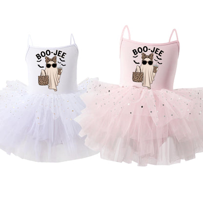 Boo Jee Ghost Halloween Tutu Dress