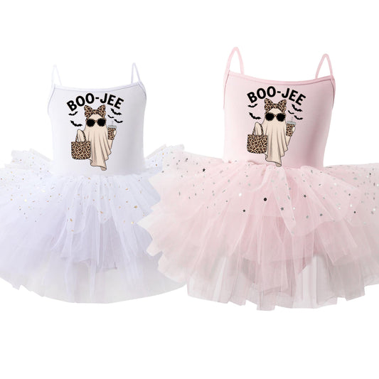 Boo Jee Ghost Halloween Tutu Dress