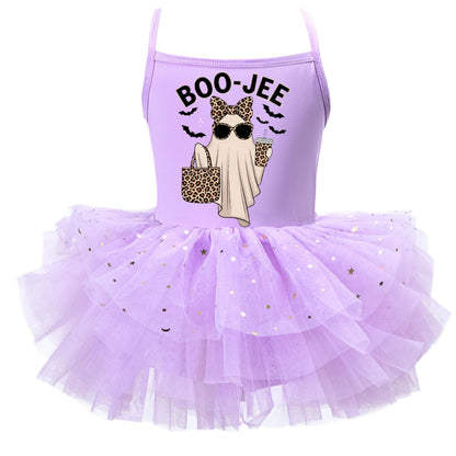 Boo Jee Ghost Halloween Tutu Dress